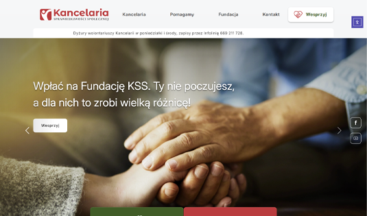 Dodatkowy widok projektu Fundacja Kancelaria Sprawiedliwości Społecznej